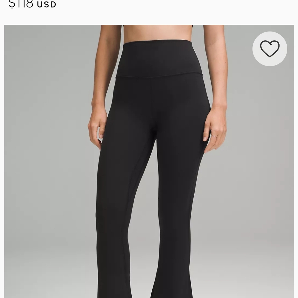 Lululemon Mini Flare X-Short Leggings